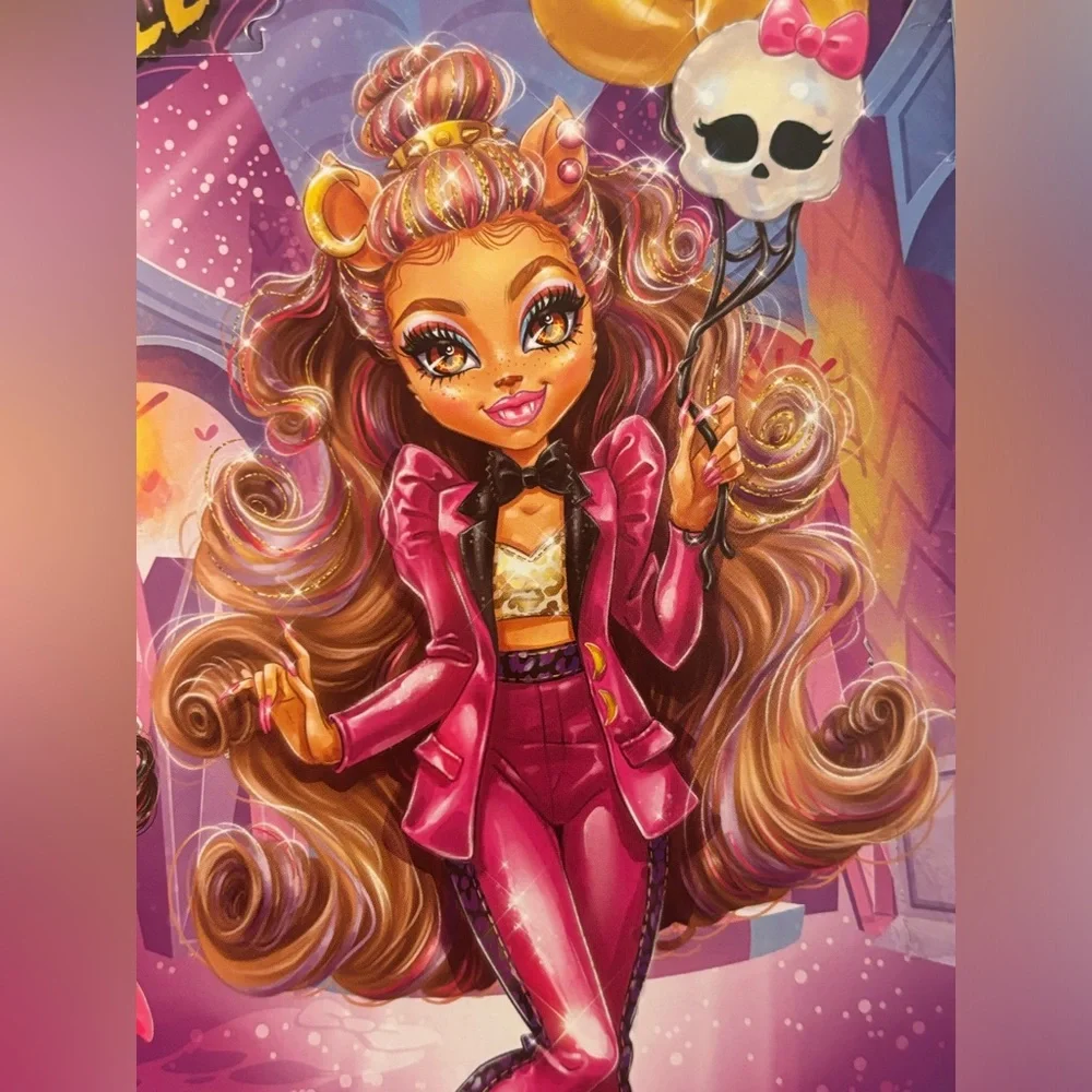 🆕 Monster High Monster Ball Clawdeen Wolf Doll